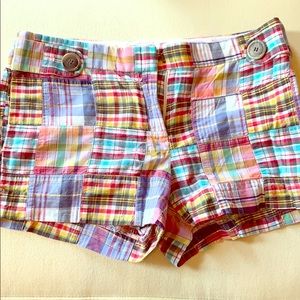 Jcrew plaid shorts